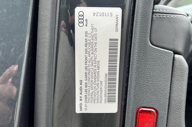 used 2022 Audi A4 car, priced at $25,999