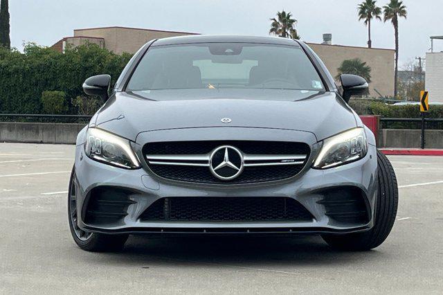 used 2021 Mercedes-Benz AMG C 43 car, priced at $48,999