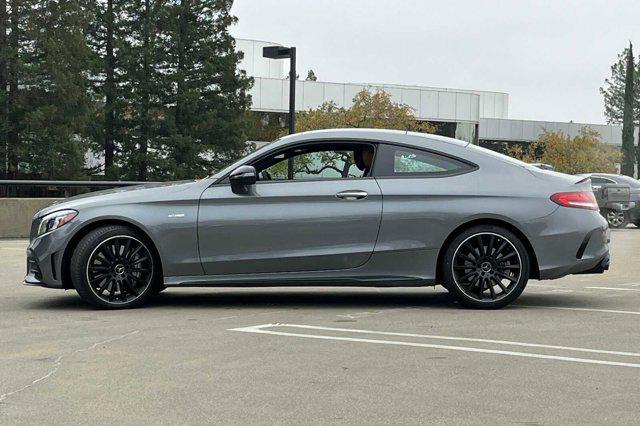 used 2021 Mercedes-Benz AMG C 43 car, priced at $48,999