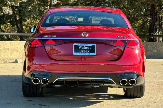 new 2025 Mercedes-Benz AMG E 53 car, priced at $101,605