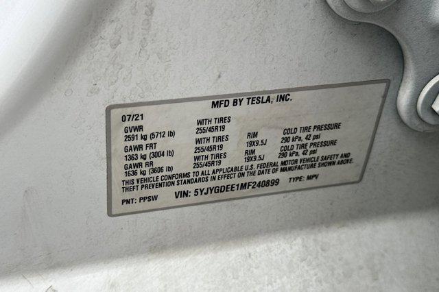 used 2021 Tesla Model Y car, priced at $21,588