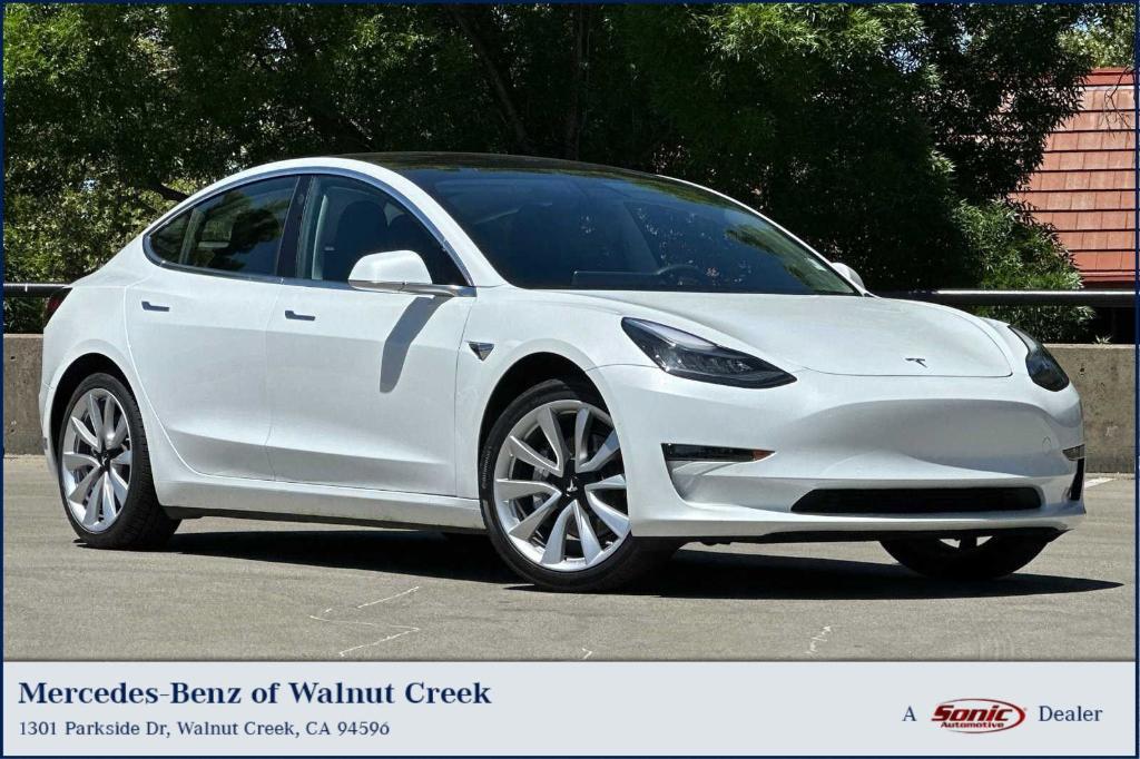 used 2018 Tesla Model 3 car, priced at $27,999