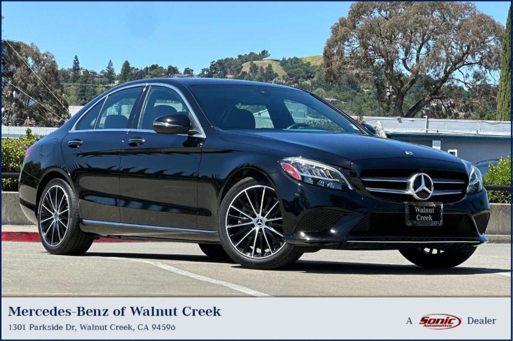 used 2021 Mercedes-Benz C-Class car, priced at $26,499
