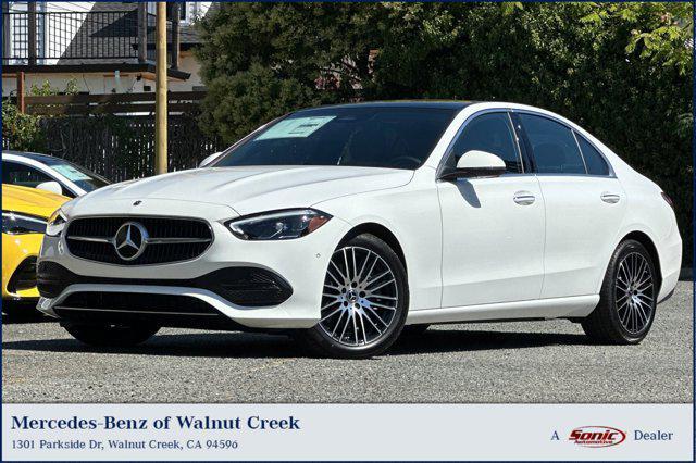 new 2025 Mercedes-Benz C-Class car, priced at $52,795