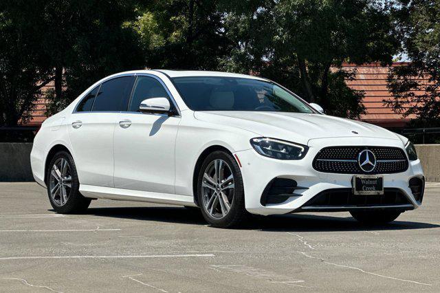 used 2021 Mercedes-Benz E-Class car, priced at $27,999