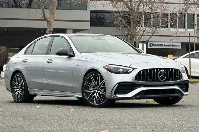 new 2024 Mercedes-Benz AMG C 43 car, priced at $72,605