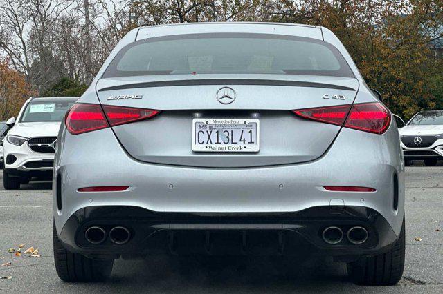 new 2024 Mercedes-Benz AMG C 43 car, priced at $72,605