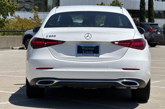 new 2025 Mercedes-Benz C-Class car, priced at $49,795