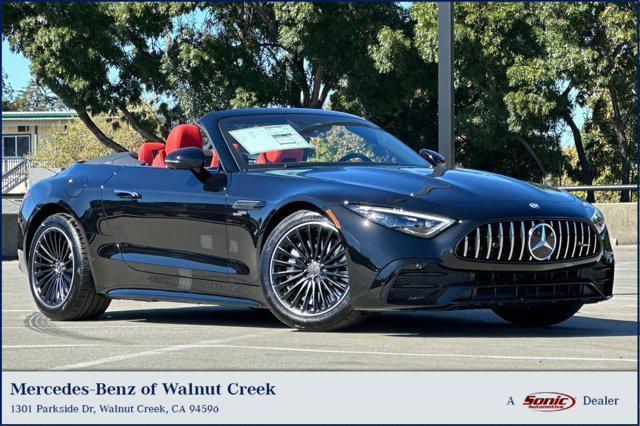 new 2025 Mercedes-Benz AMG SL 43 car, priced at $117,880