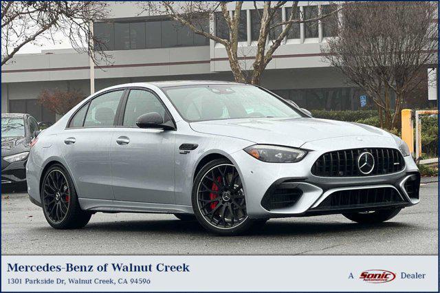 new 2024 Mercedes-Benz AMG C 63 car, priced at $98,055