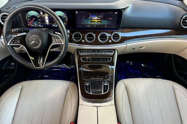 used 2022 Mercedes-Benz E-Class car, priced at $34,999