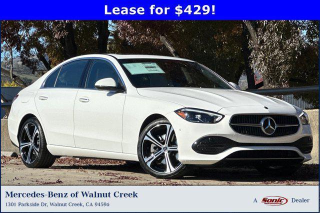 new 2025 Mercedes-Benz C-Class car, priced at $50,395
