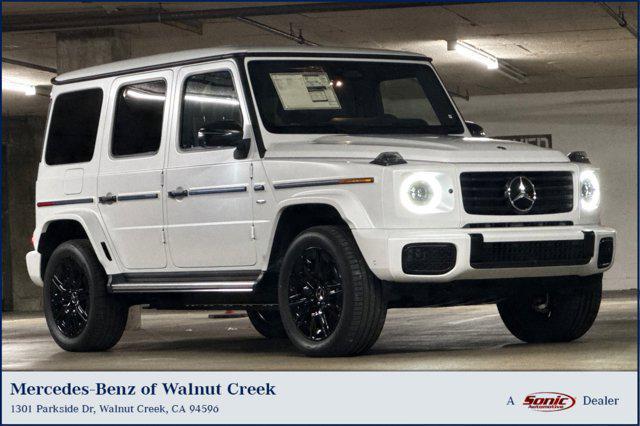 new 2025 Mercedes-Benz G-Class car, priced at $187,435