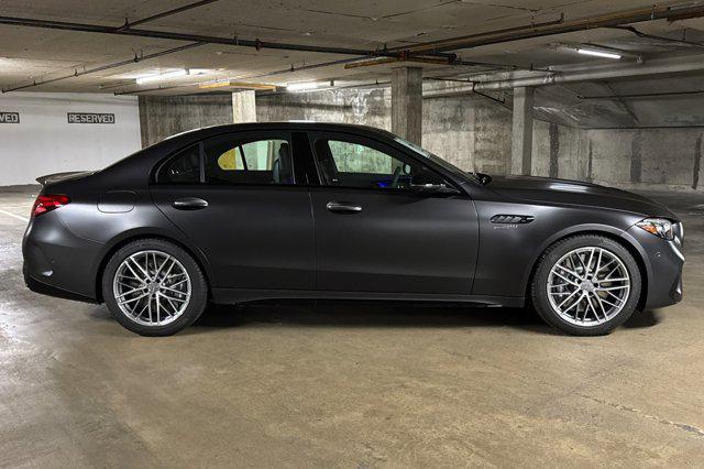 new 2025 Mercedes-Benz AMG C 63 car, priced at $92,370