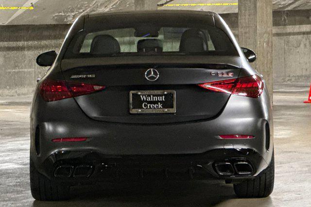 new 2025 Mercedes-Benz AMG C 63 car, priced at $92,370