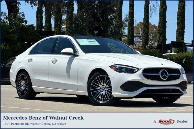new 2025 Mercedes-Benz C-Class car, priced at $53,420