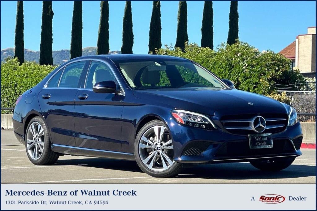 used 2019 Mercedes-Benz C-Class car, priced at $25,999