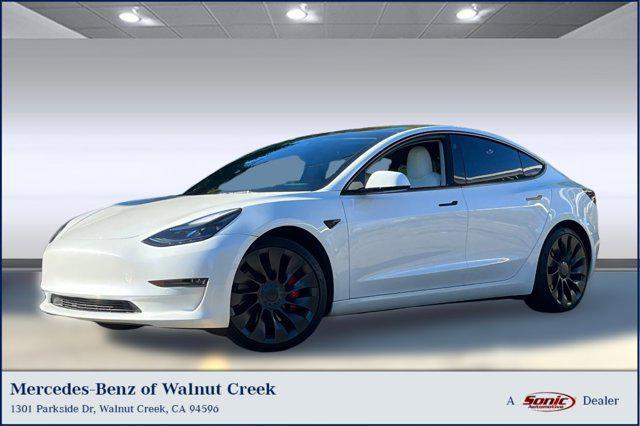 used 2021 Tesla Model 3 car, priced at $26,999