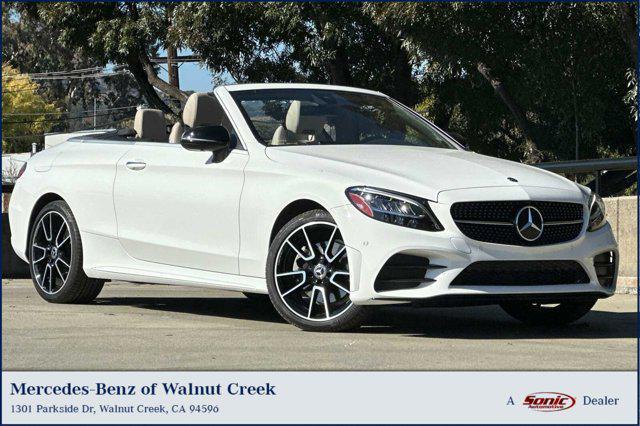 used 2021 Mercedes-Benz C-Class car, priced at $39,999