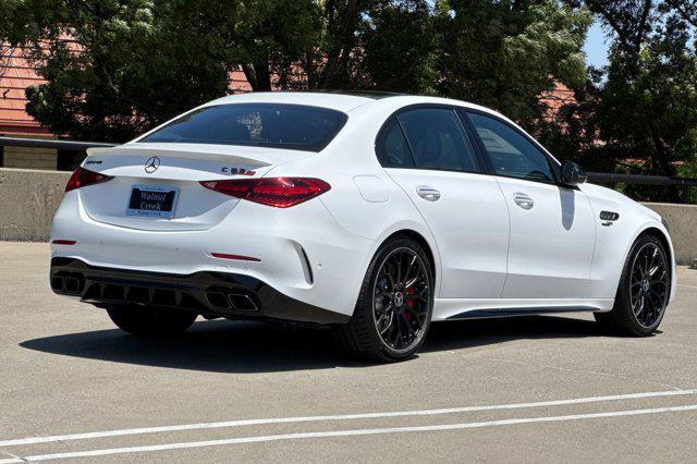 new 2025 Mercedes-Benz AMG C 63 car, priced at $97,570