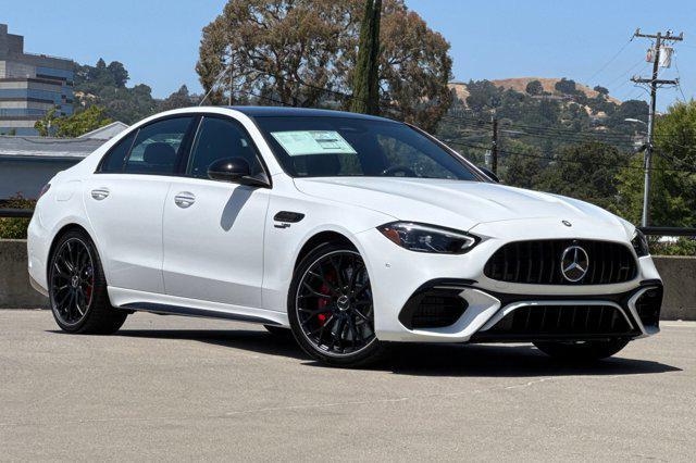 new 2025 Mercedes-Benz AMG C 63 car, priced at $97,570