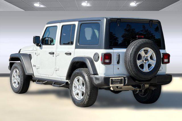 used 2019 Jeep Wrangler Unlimited car, priced at $24,588