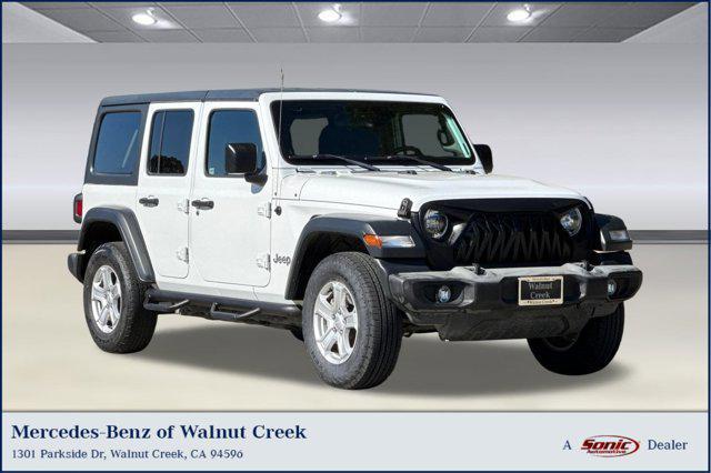 used 2019 Jeep Wrangler Unlimited car, priced at $24,588