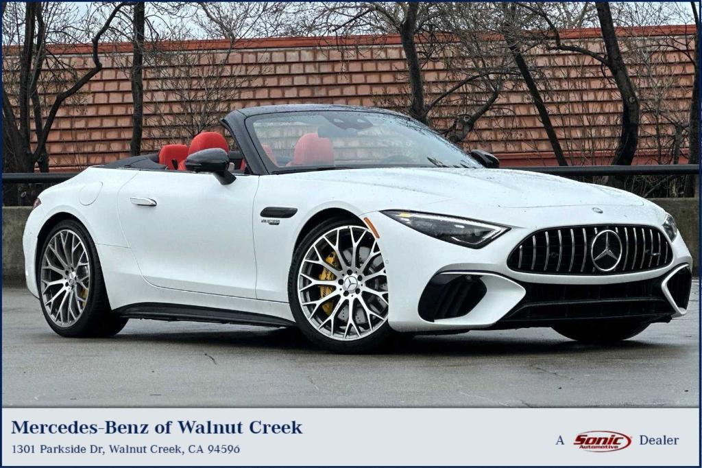 new 2023 Mercedes-Benz AMG SL 63 car, priced at $204,603