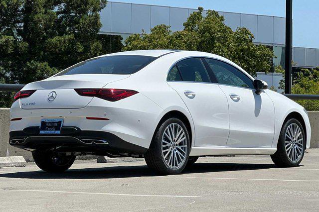 new 2025 Mercedes-Benz CLA 250 car, priced at $45,710