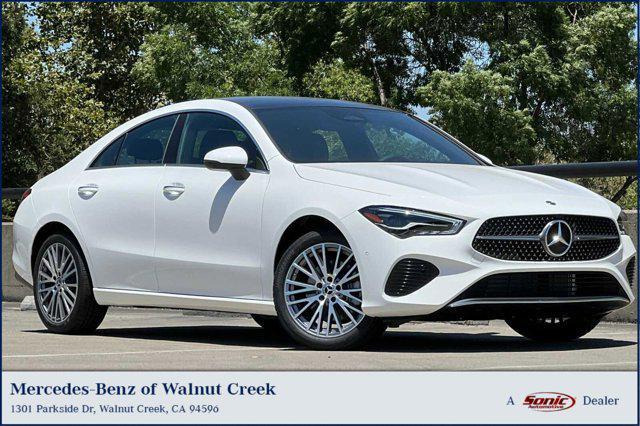 new 2025 Mercedes-Benz CLA 250 car, priced at $45,710