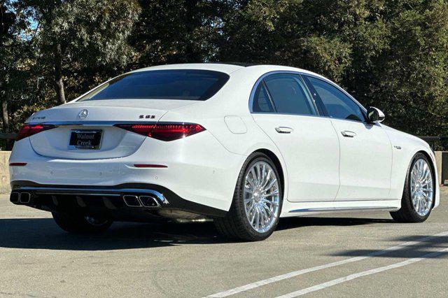 new 2025 Mercedes-Benz AMG S 63 E car, priced at $202,555