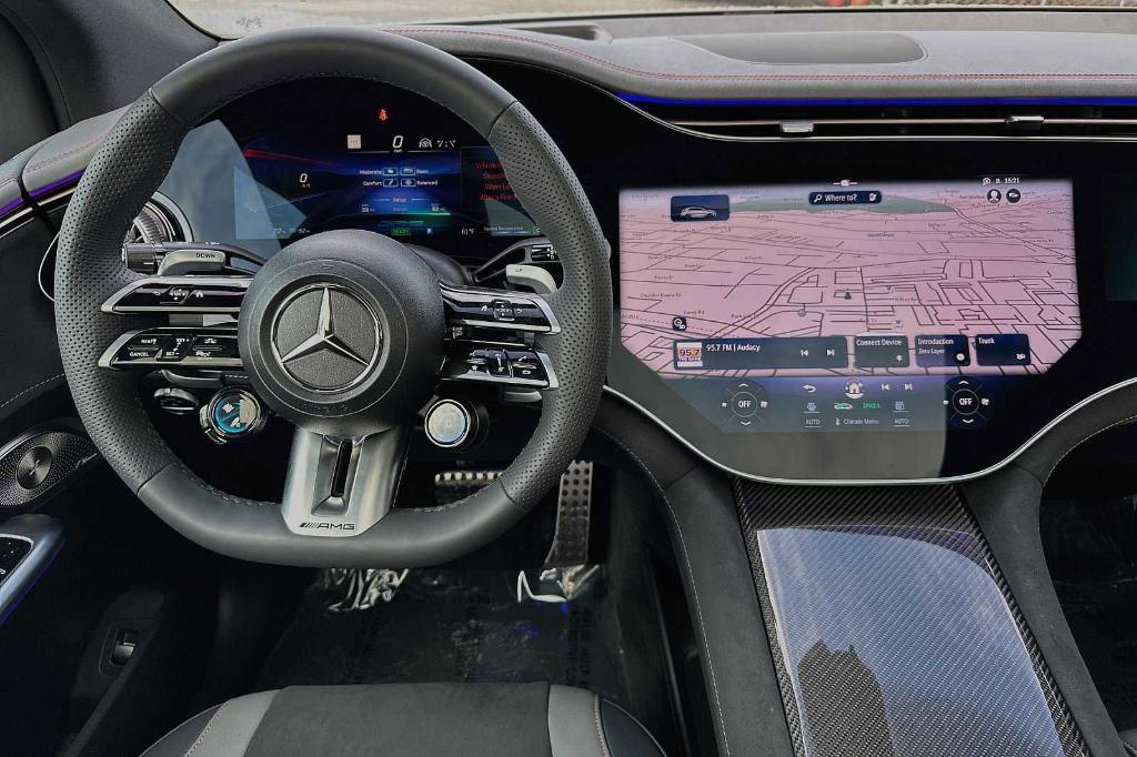 new 2024 Mercedes-Benz AMG EQE car, priced at $126,510