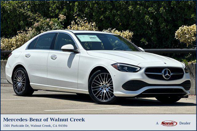 new 2025 Mercedes-Benz C-Class car, priced at $49,795