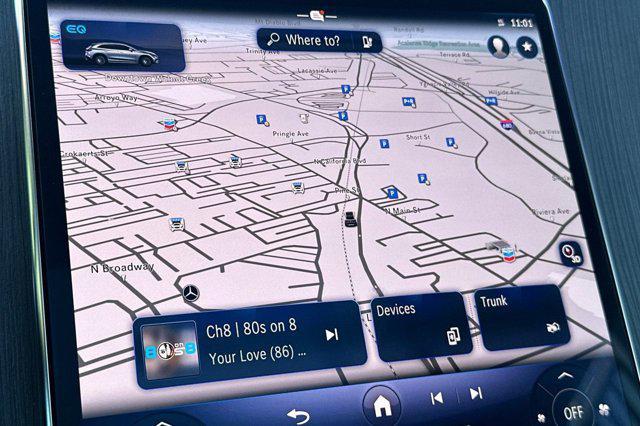 used 2023 Mercedes-Benz EQE 350 car, priced at $35,988