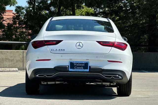 new 2025 Mercedes-Benz CLA 250 car, priced at $45,710