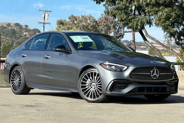 new 2025 Mercedes-Benz C-Class car, priced at $58,445