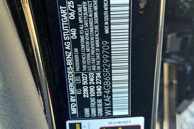 new 2025 Mercedes-Benz C-Class car, priced at $49,635