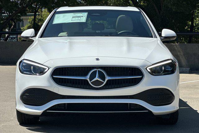 new 2025 Mercedes-Benz C-Class car, priced at $52,755