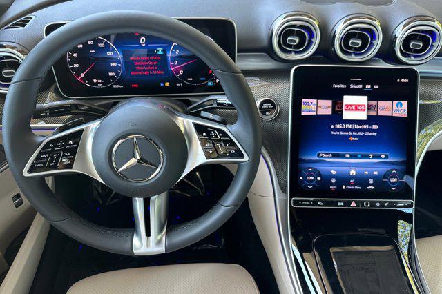 new 2025 Mercedes-Benz C-Class car, priced at $52,755