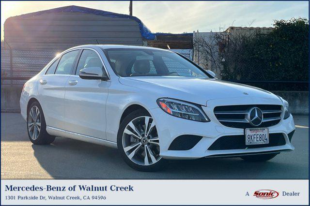 used 2019 Mercedes-Benz C-Class car, priced at $19,999