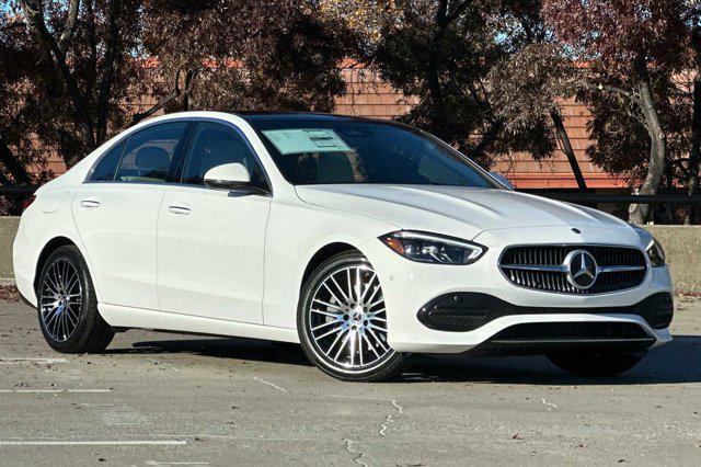 new 2025 Mercedes-Benz C-Class car, priced at $51,470