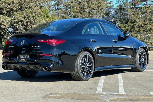 new 2025 Mercedes-Benz AMG CLA 35 car, priced at $60,445