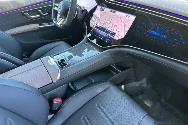 new 2025 Mercedes-Benz AMG EQS car, priced at $152,195