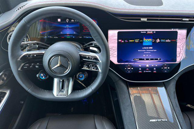 new 2025 Mercedes-Benz AMG EQE car, priced at $114,205