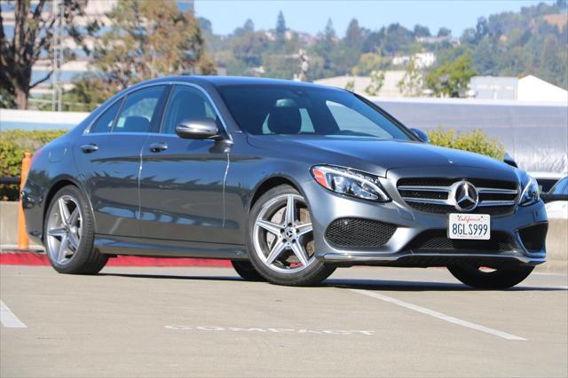 used 2018 Mercedes-Benz C-Class car, priced at $20,999