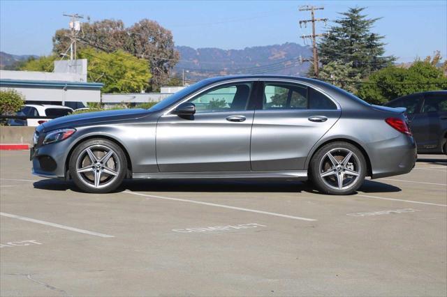 used 2018 Mercedes-Benz C-Class car, priced at $20,999