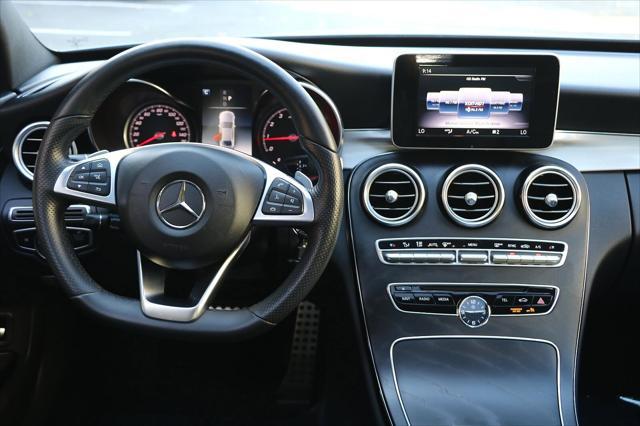 used 2018 Mercedes-Benz C-Class car, priced at $20,999