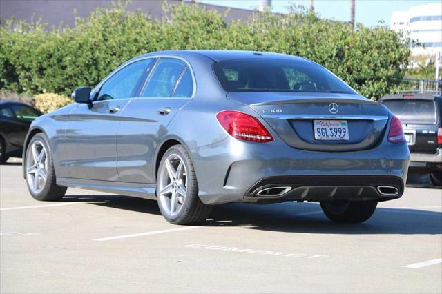 used 2018 Mercedes-Benz C-Class car, priced at $20,999