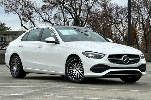 new 2025 Mercedes-Benz C-Class car, priced at $51,315