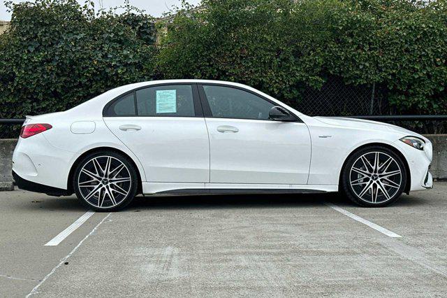 used 2024 Mercedes-Benz AMG C 43 car, priced at $54,987